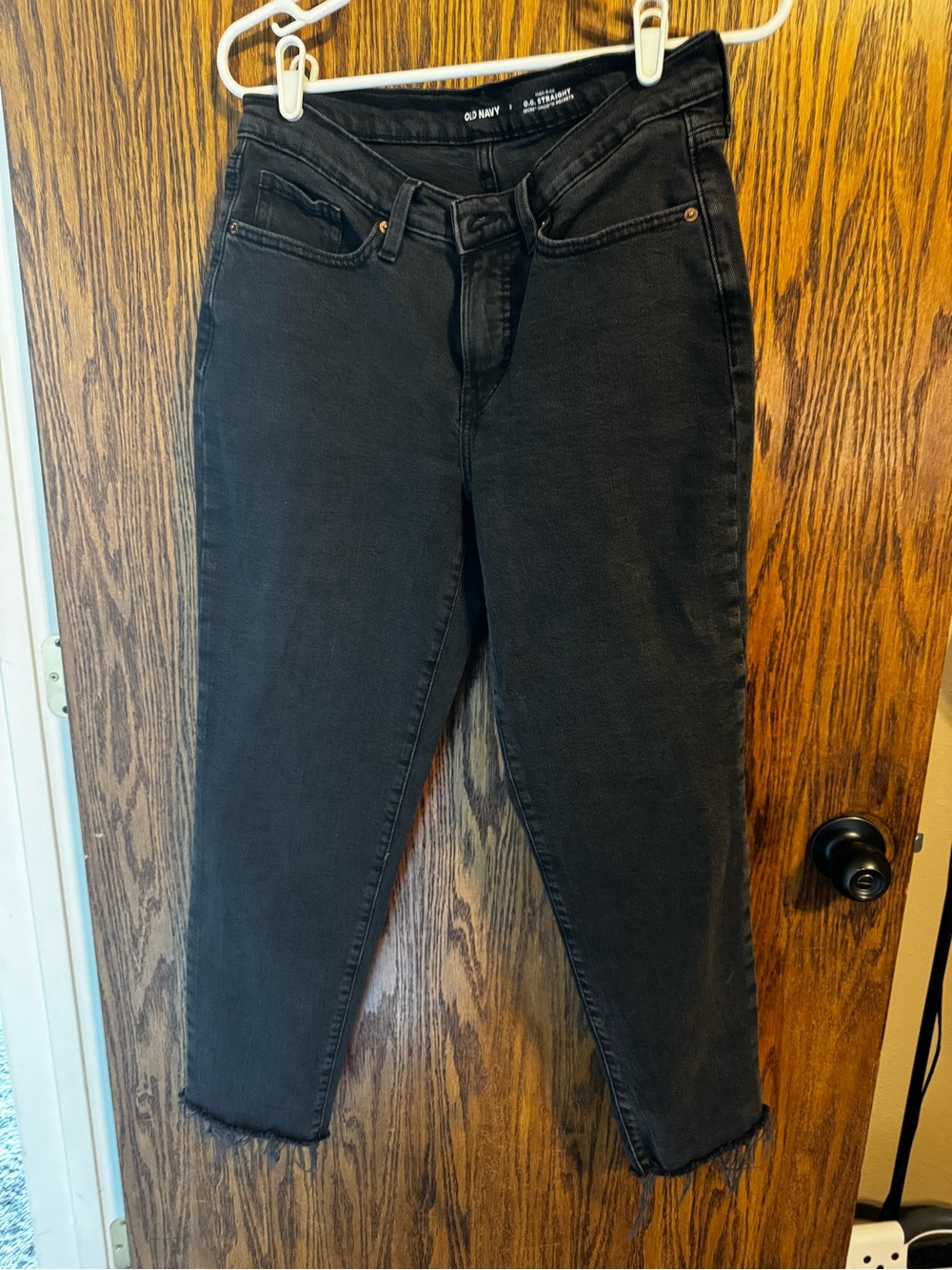 Old Navy Black High-Rise Jeans